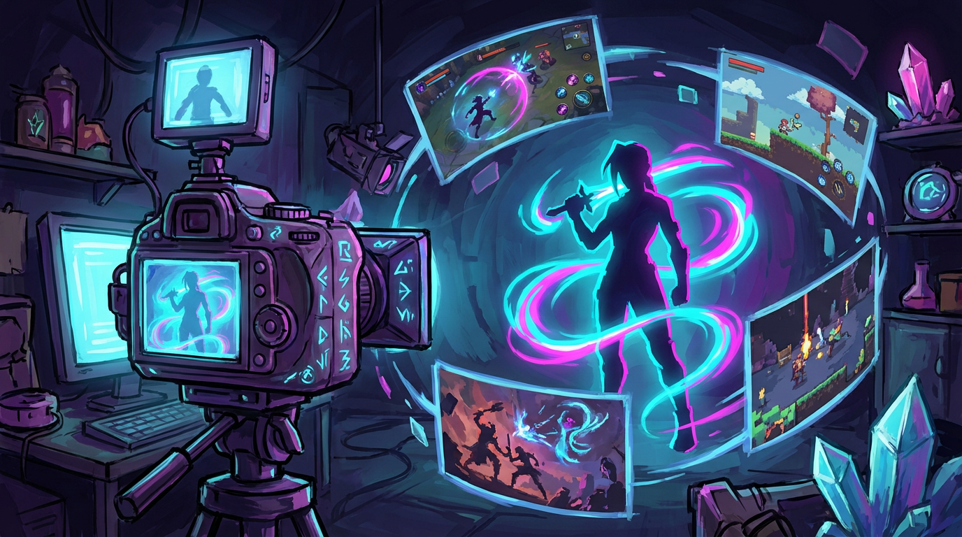 Gameplay creative production icon